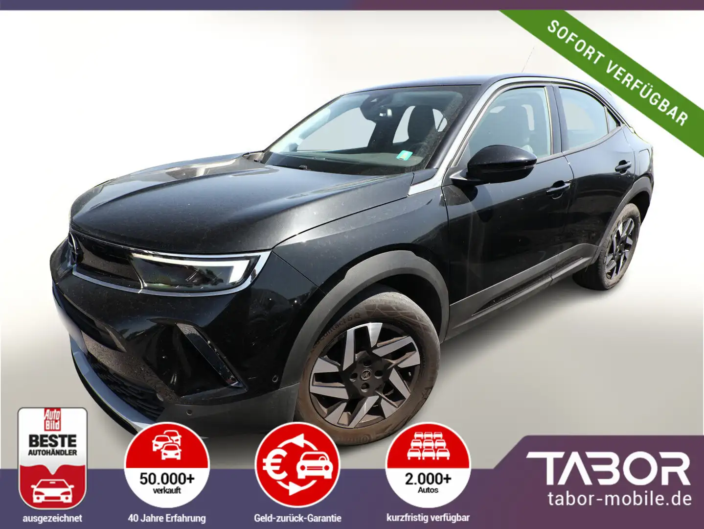 Opel Mokka 1.2 Turbo 130 Aut Elegance Nav ACC PDC 17Z Schwarz - 1