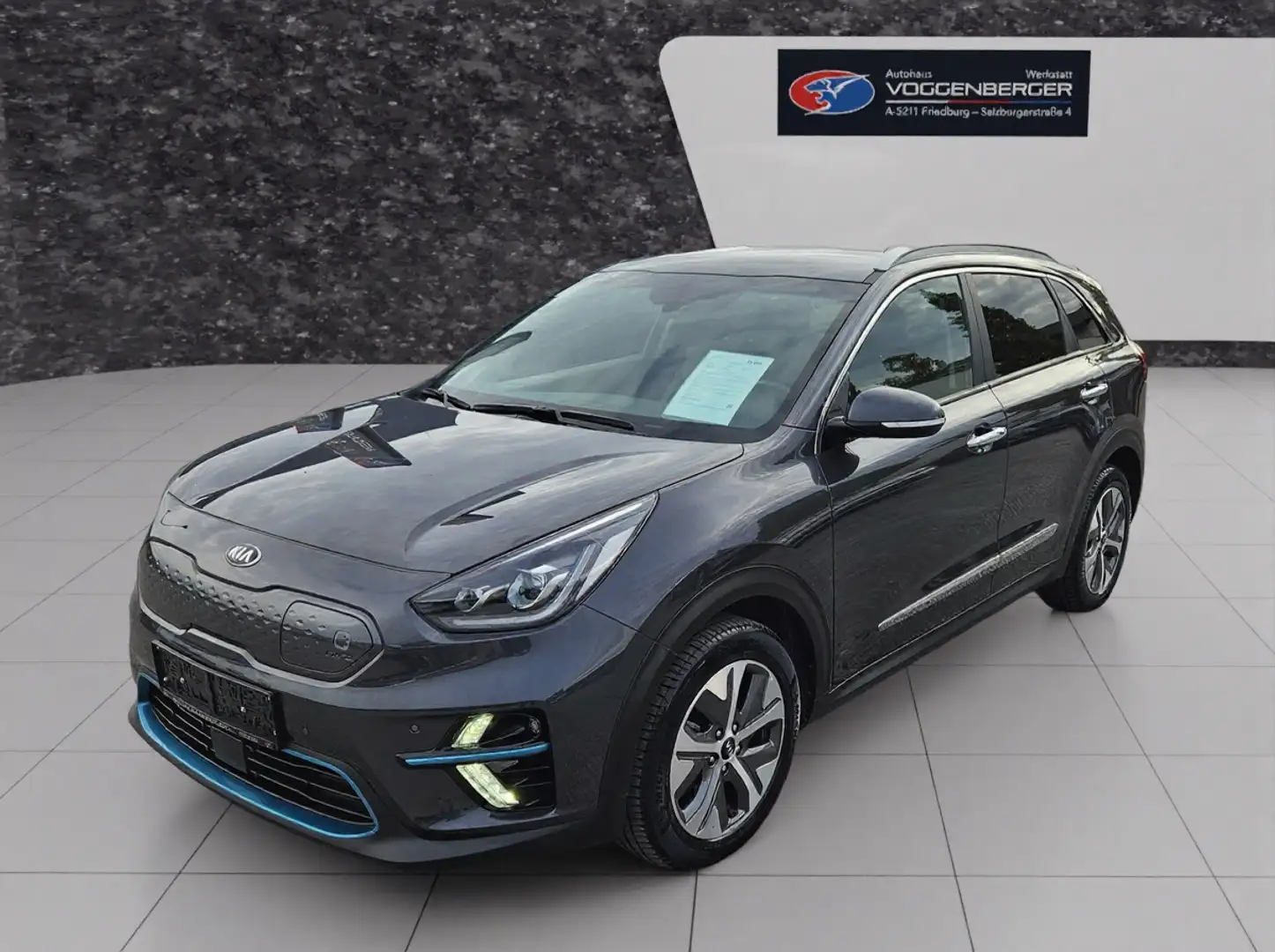 Kia e-Niro Niro EV 64kWh long Range Platin Aut. Gris - 1