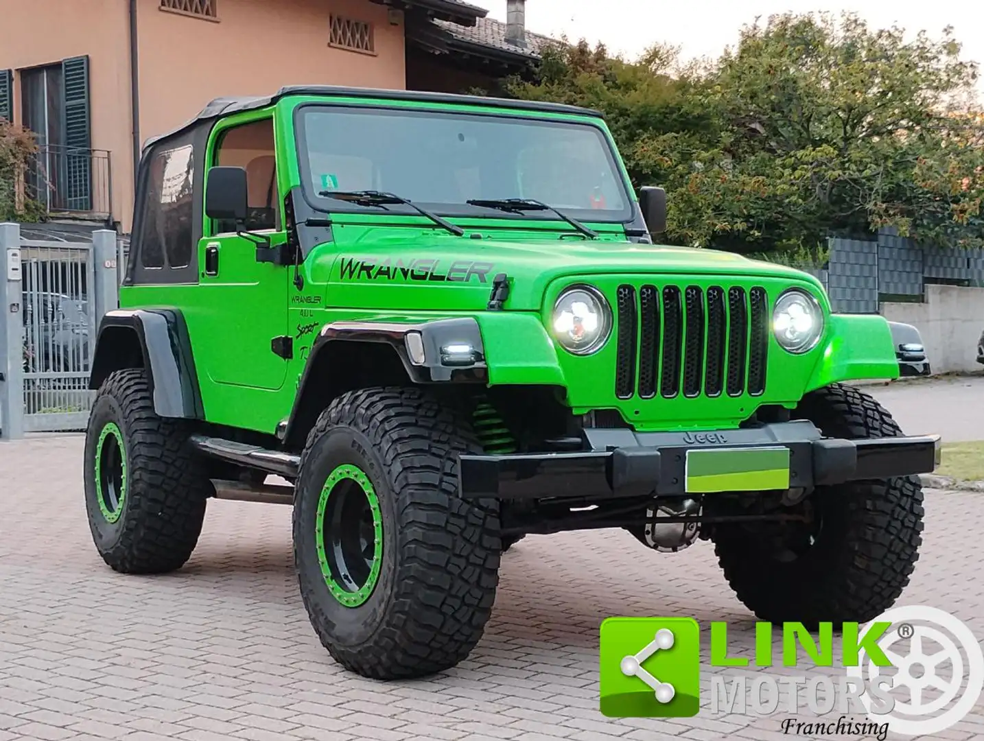 Jeep Wrangler 4.0 cat Hard top (EU) Grün - 1