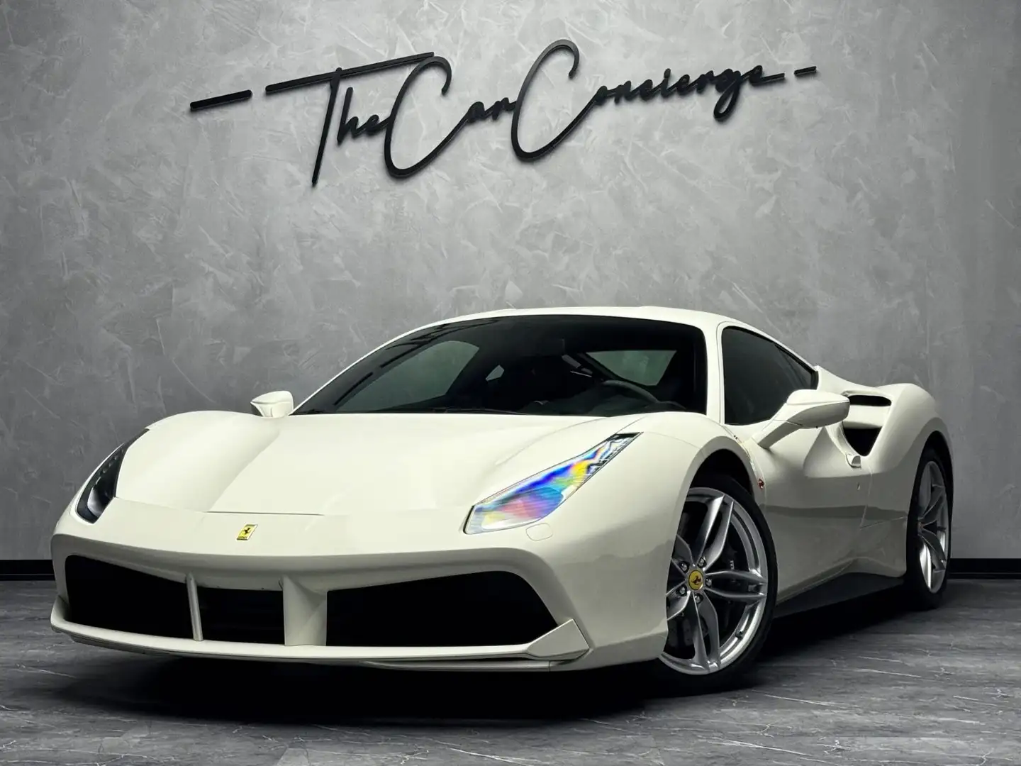 Ferrari 488 CARBON RACING SEATS I BIANCO AVUS White - 1