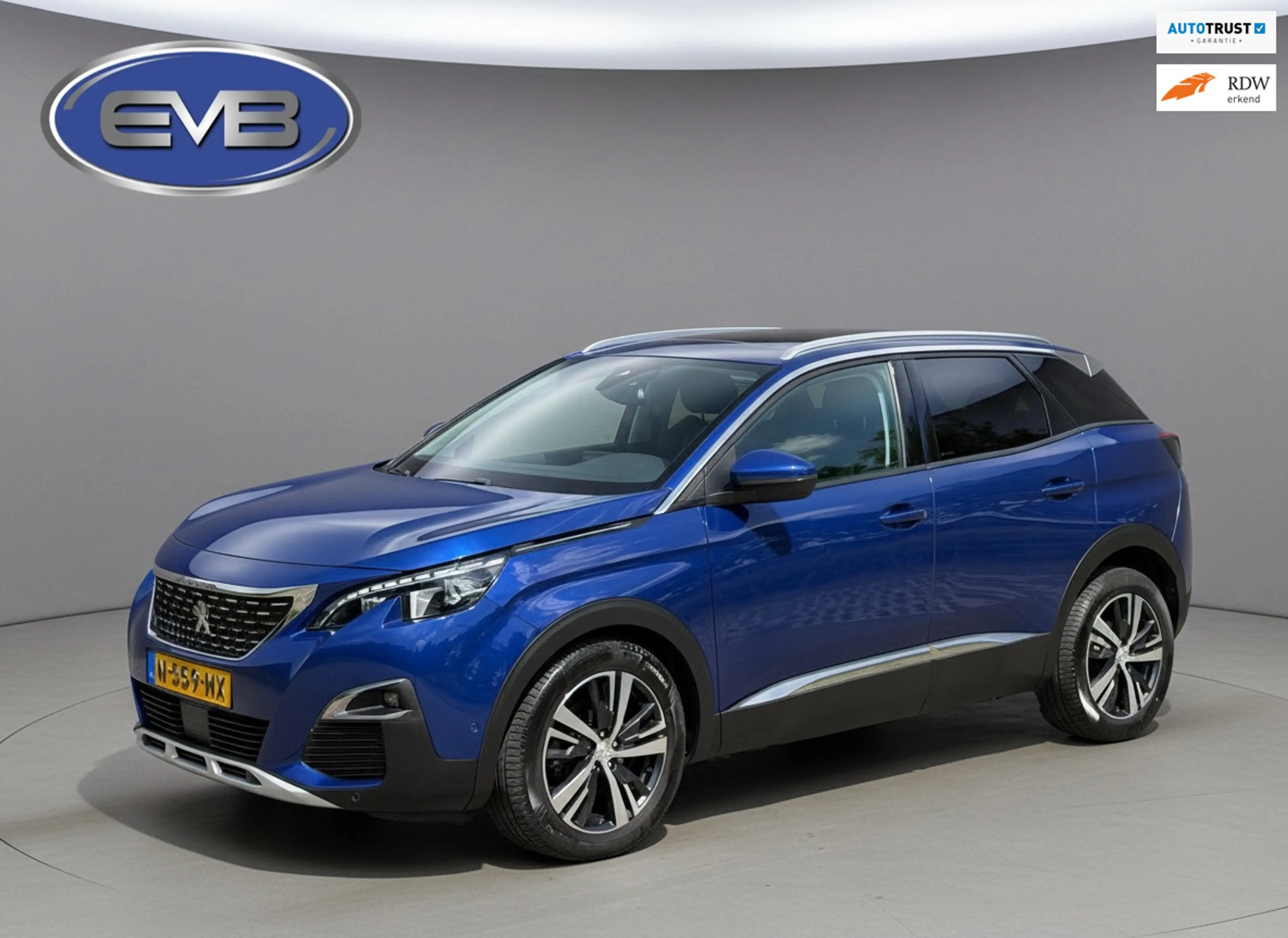 Peugeot 3008 1.2 PureTech AUTOMAAT Allure, achteruitrijcamera,
