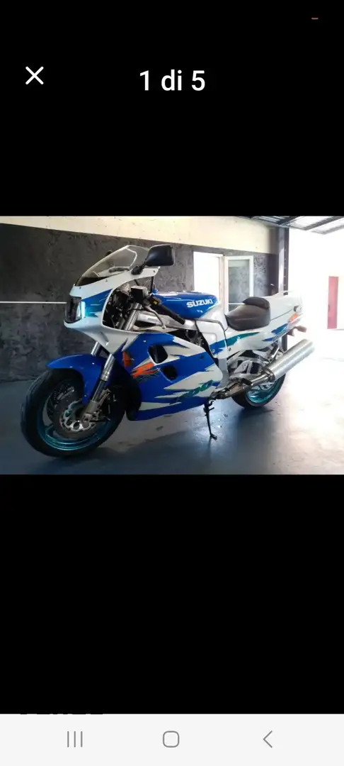 Suzuki GSX-R 1100 Biały - 1