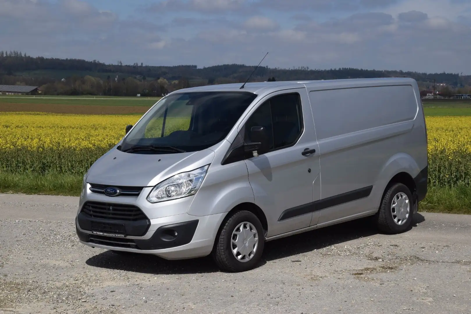 Ford Transit Custom Kasten 290 Trend AHK Klima Srebrny - 2