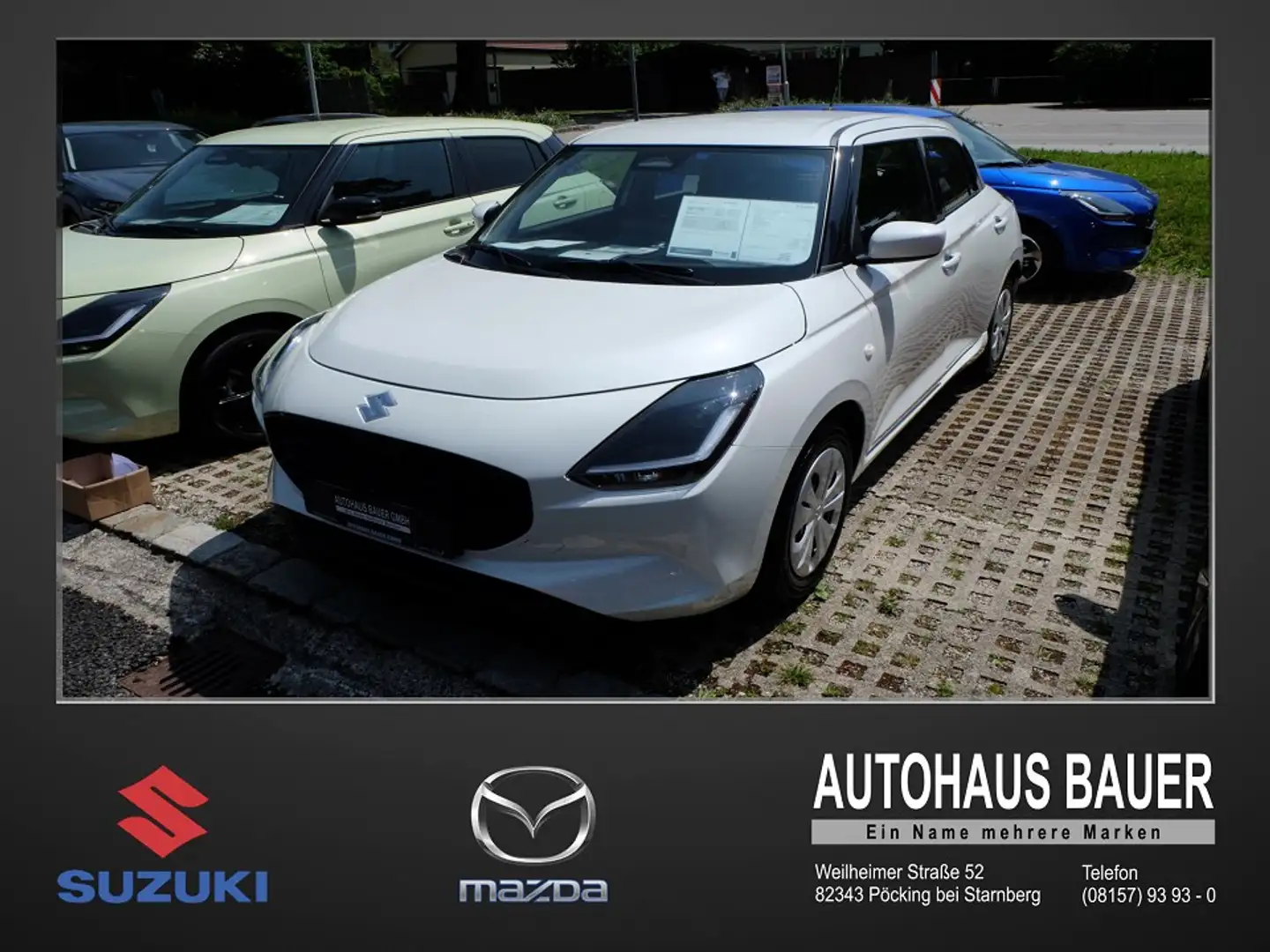 Suzuki Swift 1.2 5D M/T CLUB HYBRID %%%%%%% Weiß - 1
