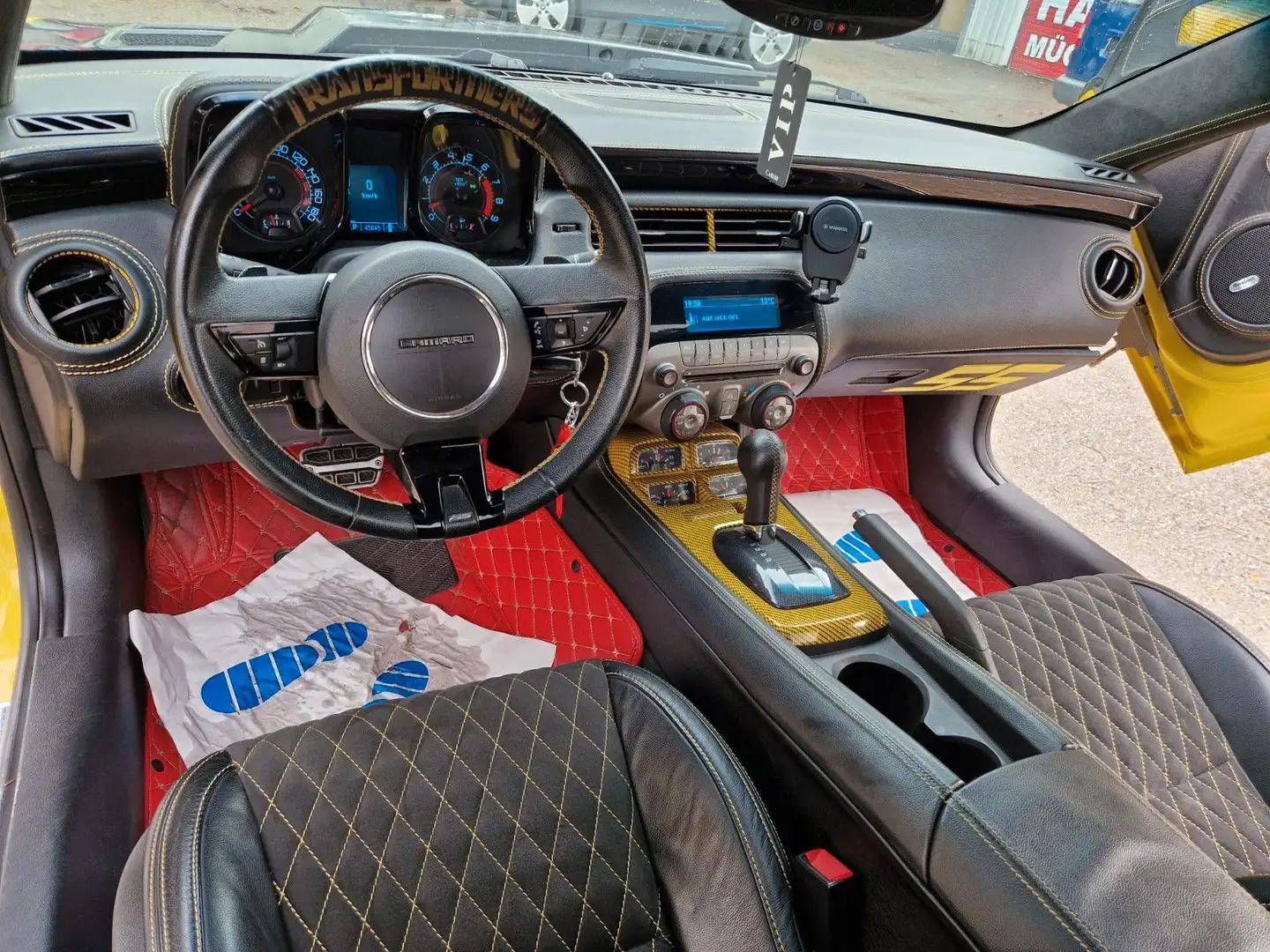 Chevrolet Camaro CAMARO 6.2 SS V8 455KW BUMBLEBEE LSD DOORS Jaune - 2