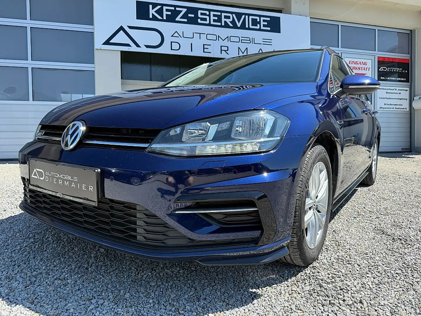 Volkswagen Golf Variant VII 2.0 TDI BMT Comfortline ''R-Line*NAVI*SIHZ'' Bleu - 2