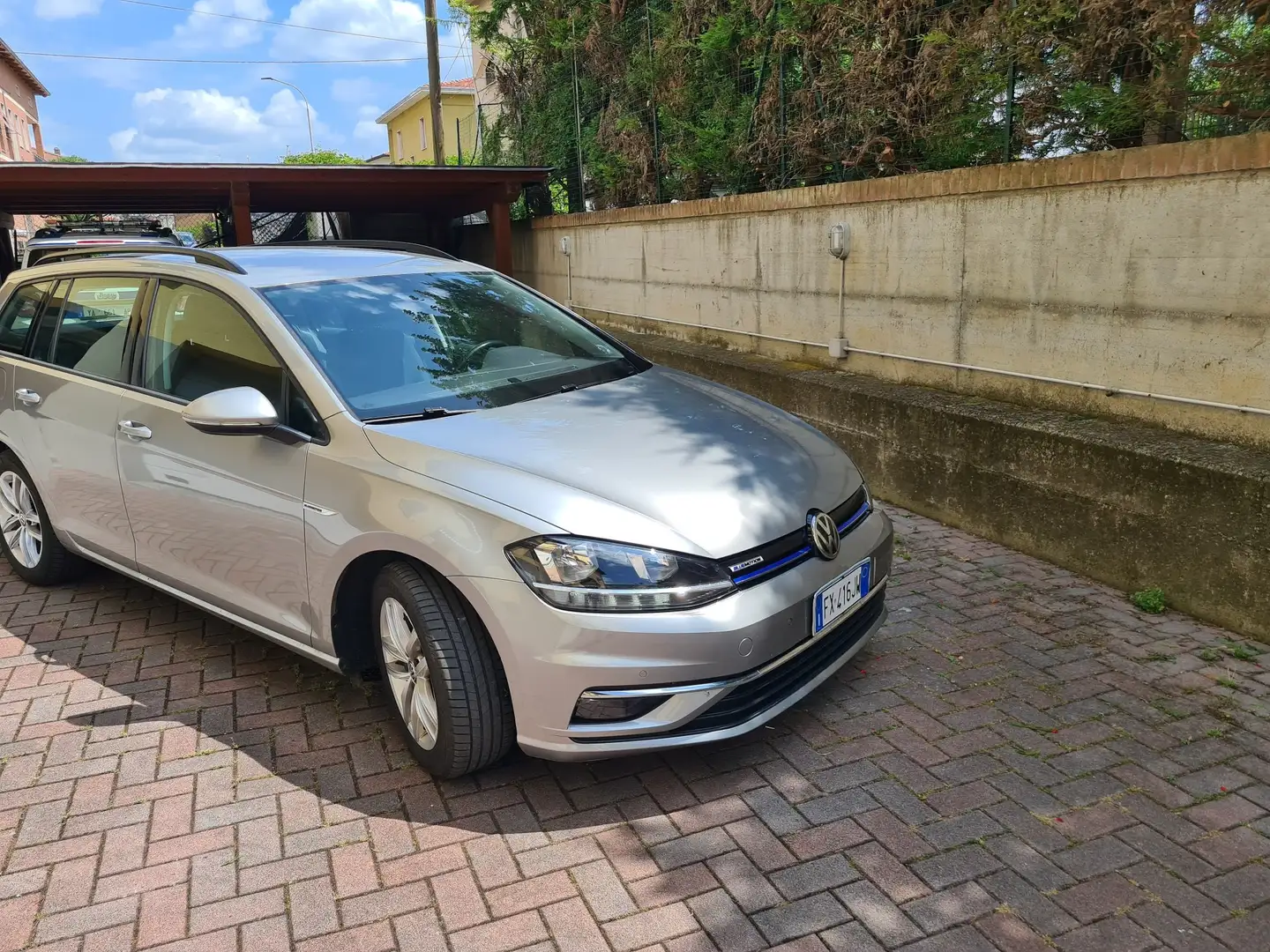 Volkswagen Golf Variant Golf VII 2017 Variant 1.5 tgi Business 130cv dsg Argent - 1