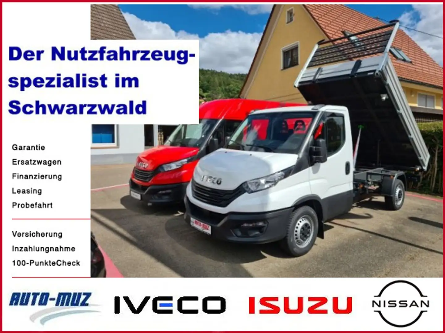 Iveco DAILY Iveco Daily 35S14ED Kipper Weiß - 1