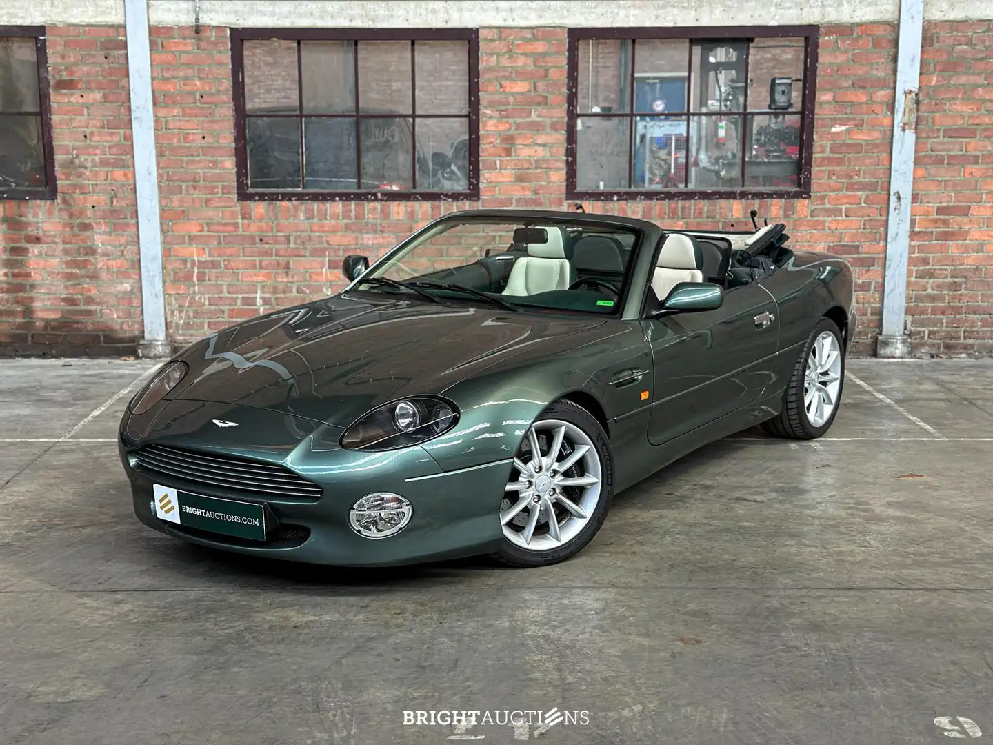 Aston Martin DB7 Volante 5.9 V12 Vantage Touchtronic Zöld - 2
