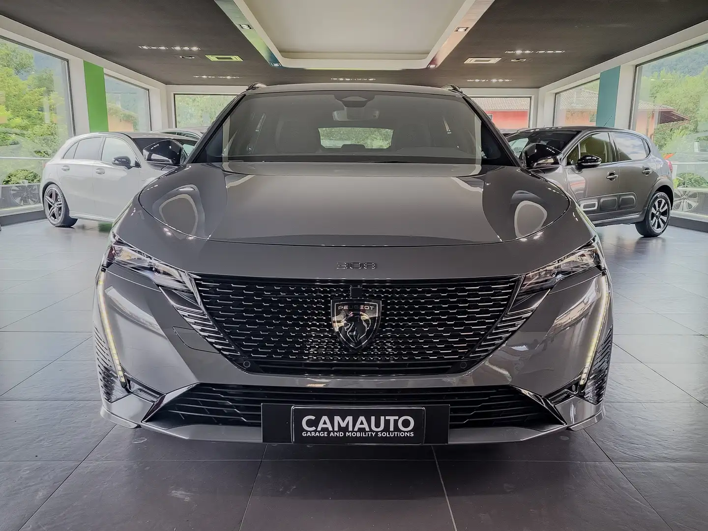Peugeot 308 SW 1.2 Turbo GT Aut. EAT8 Gris - 2