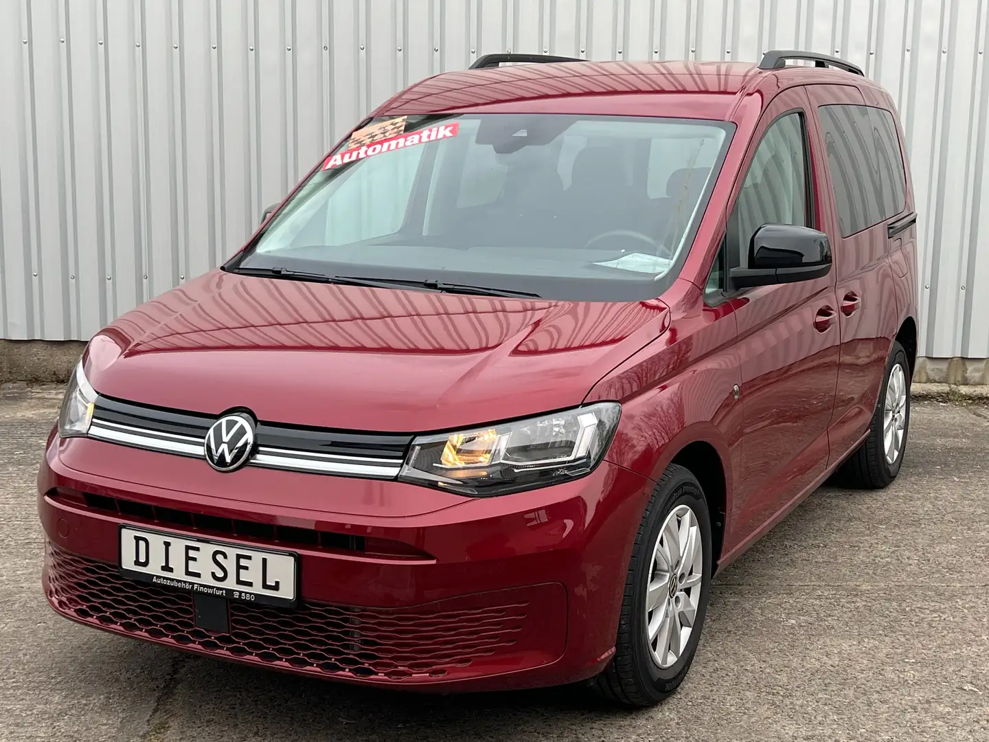 Volkswagen Caddy Life DSG TDI *Winterpaket*Navi*ergo-Sitz* Rot - 1
