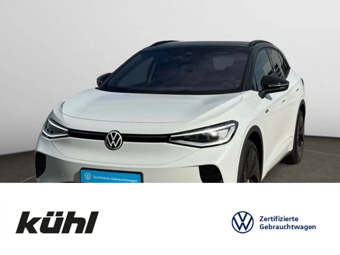 Volkswagen ID.4 220 KW 4M GTX Navi,AHK,Top Sport Plus,LM21 Blanc - 1