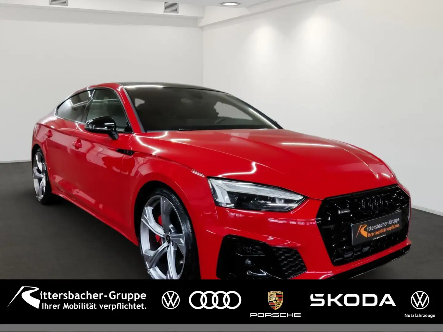 Audi A5 s-line business 45 TFSI quattro PAN Rouge - 1