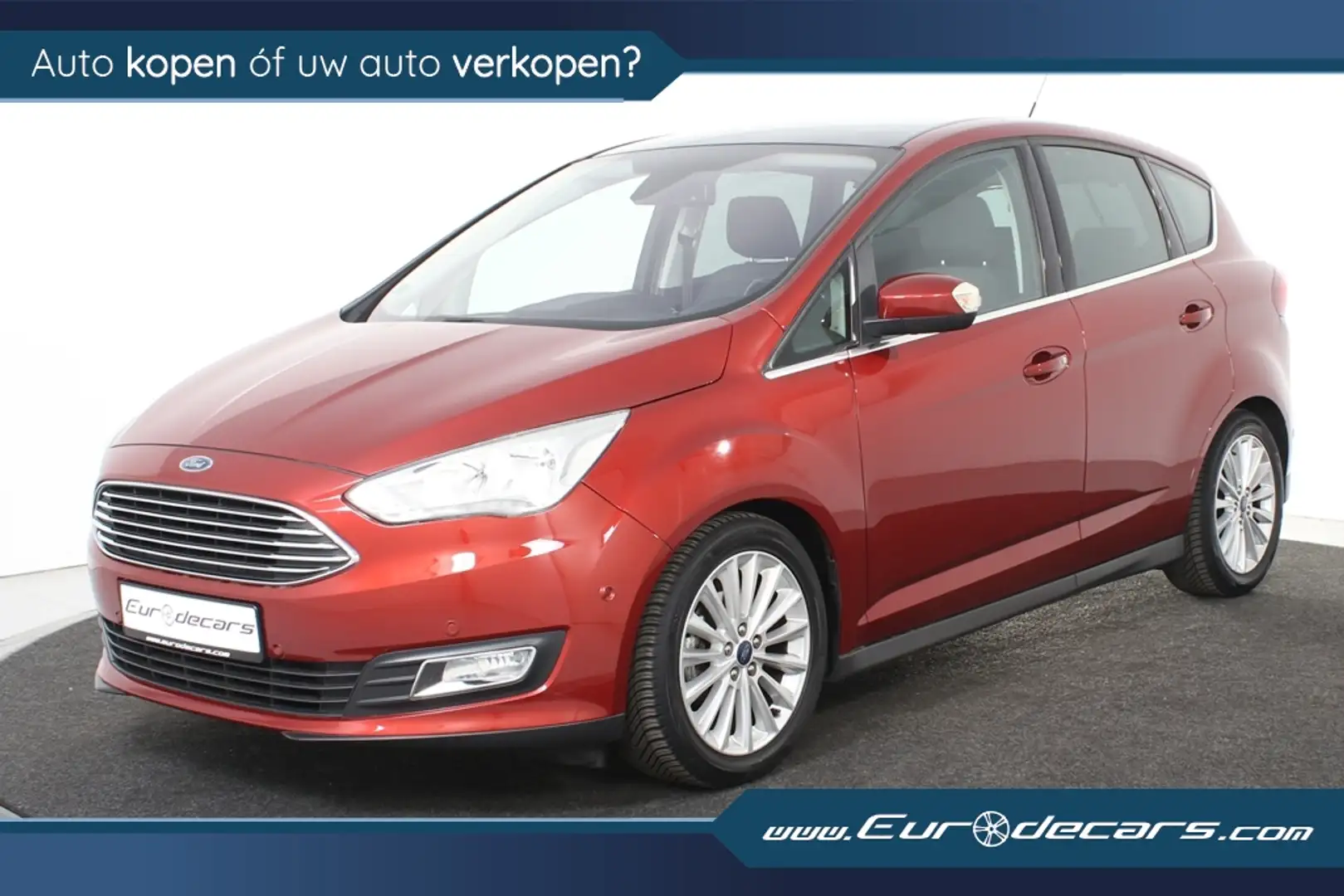 Ford C-Max Titanium *Panoramadak*Navigatie*Park assist* Rood - 1