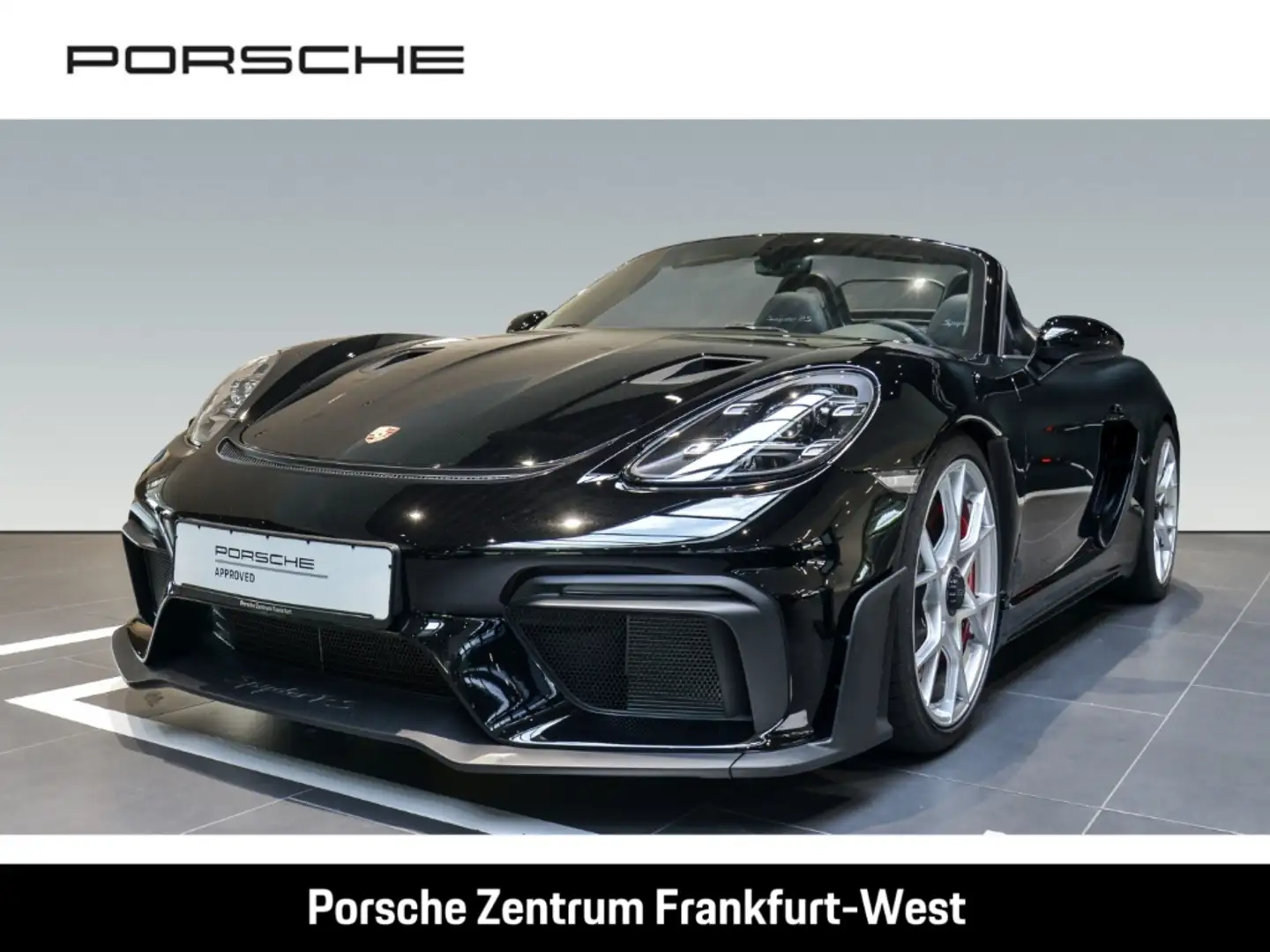 Porsche 718 Spyder RS BOSE Sportabgasanlage Sport Chrono Fekete - 1