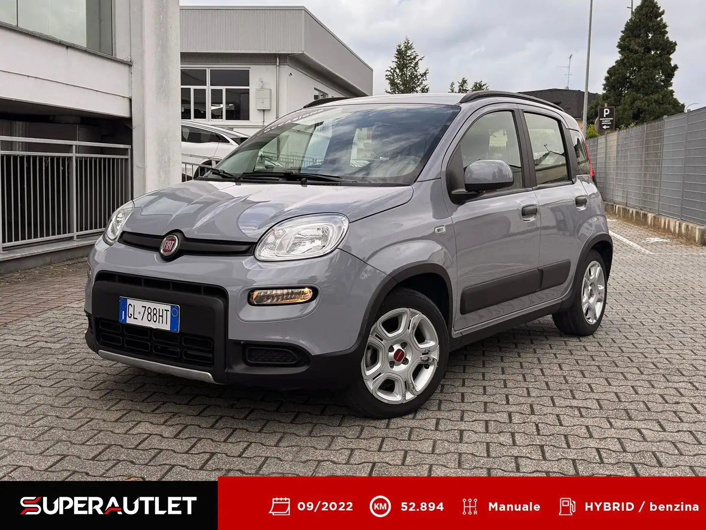 Fiat Panda 1.0 FireFly Hybrid 70cv City Life S&S 5p.ti Grigio - 1