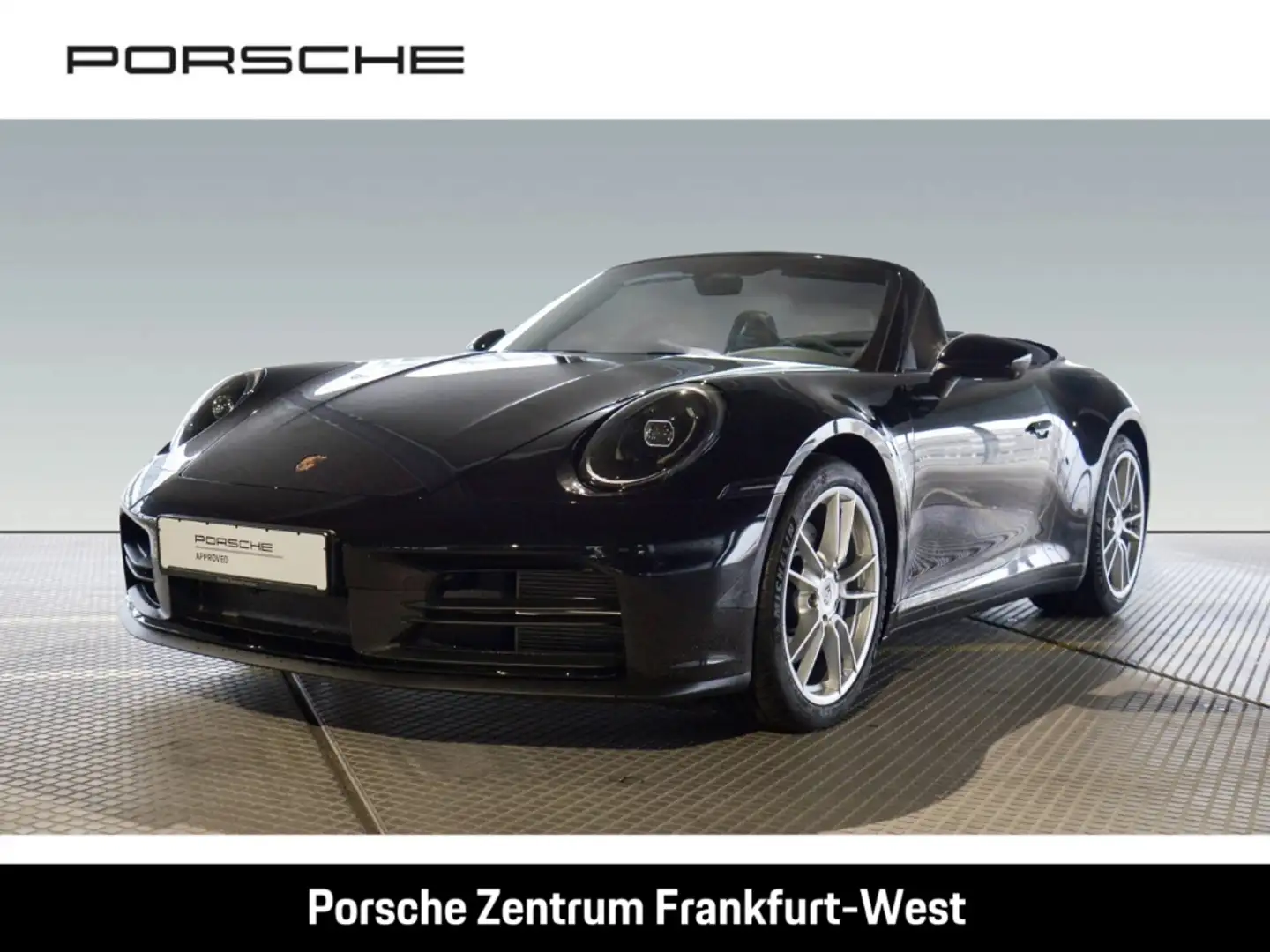 Porsche 992 911 Carrera Cabrio Sportabgas Surround-View Schwarz - 1