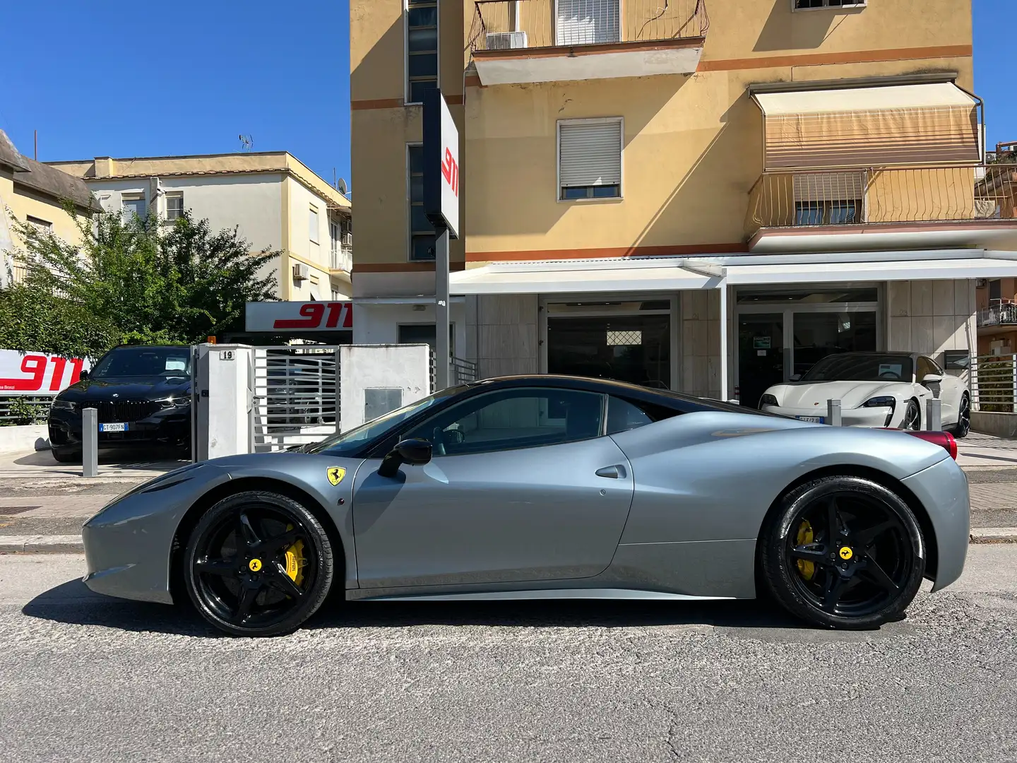 Ferrari 458 Coupe 4.5 Italia dct Scudetti Perfetta Gris - 1