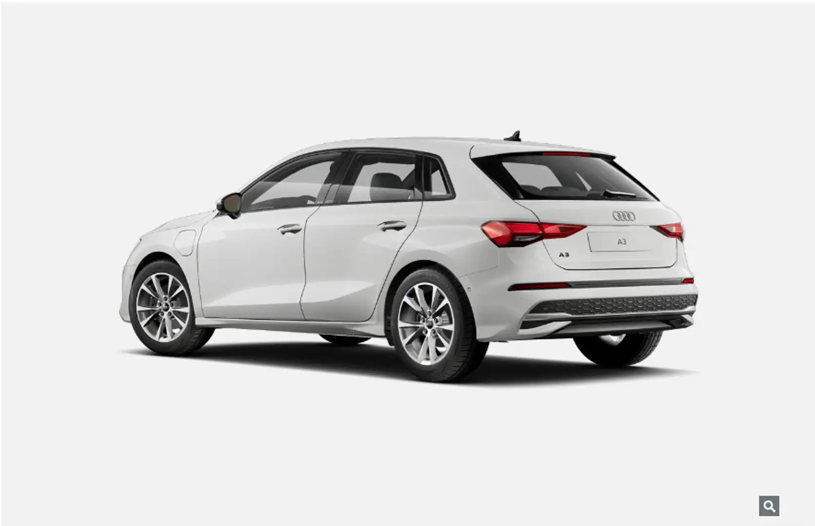 Audi A3 Sportback 40 TFSIe Weiß - 2