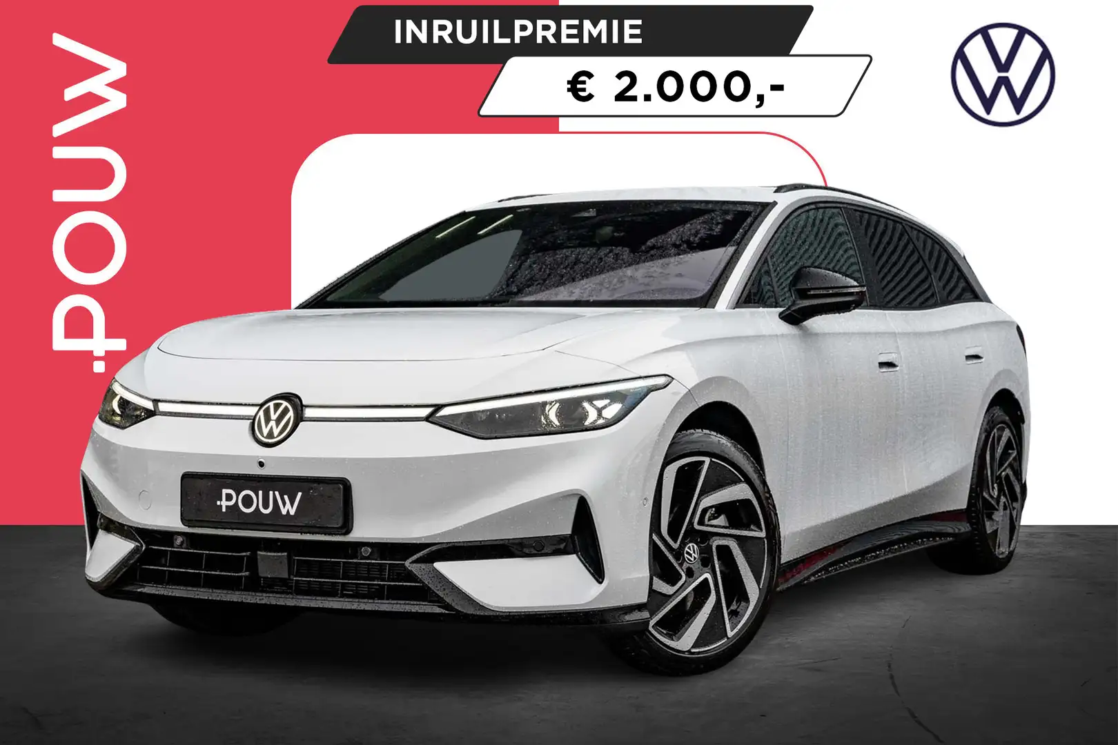 Volkswagen ID.7 286pk Pro Business 77 kWh | Matrix LED Koplampen | Wit - 1