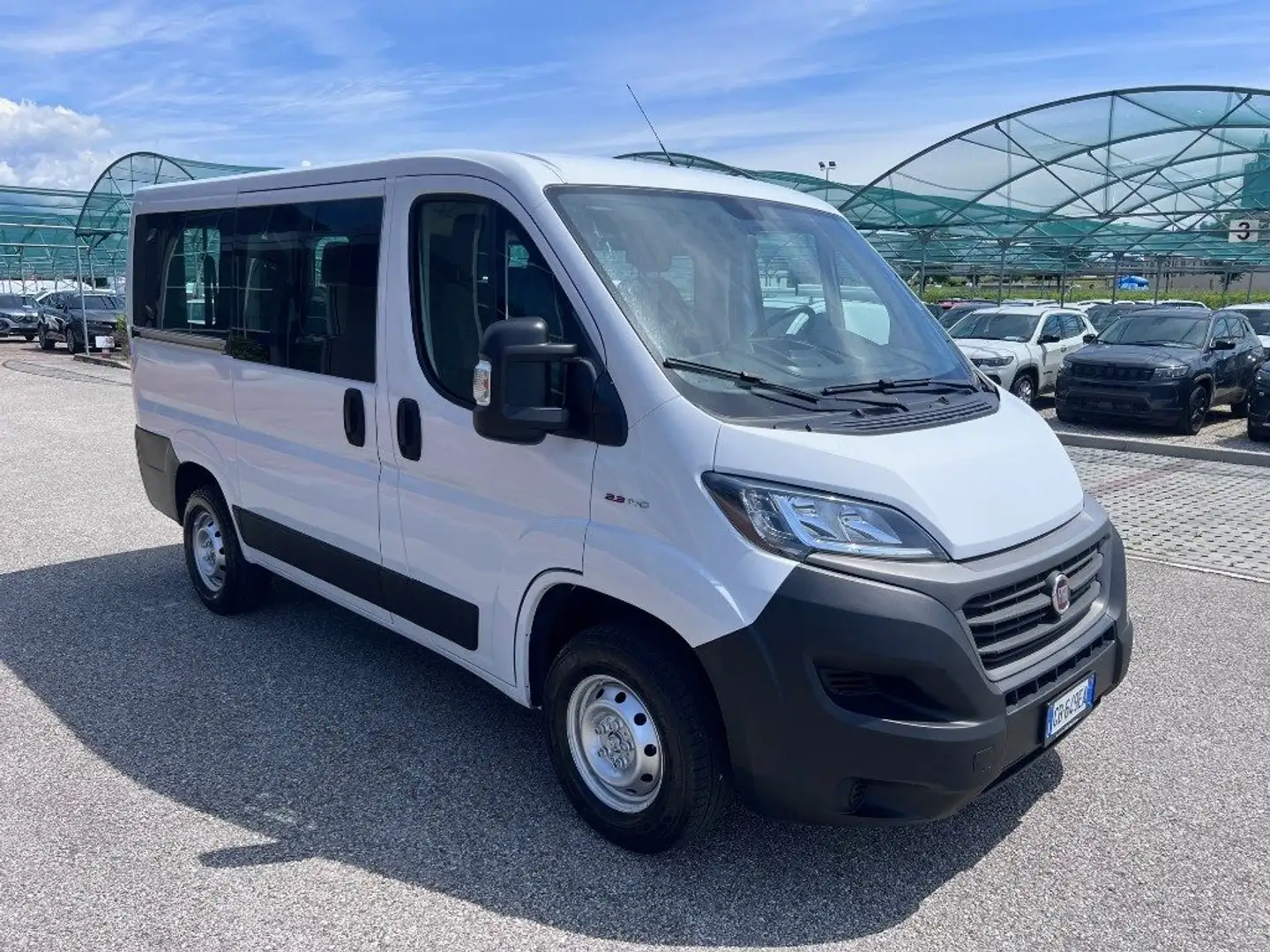 Fiat Ducato 30 2.3 MJT 140CV PC-TN Panorama 9 Posti Blanc - 2