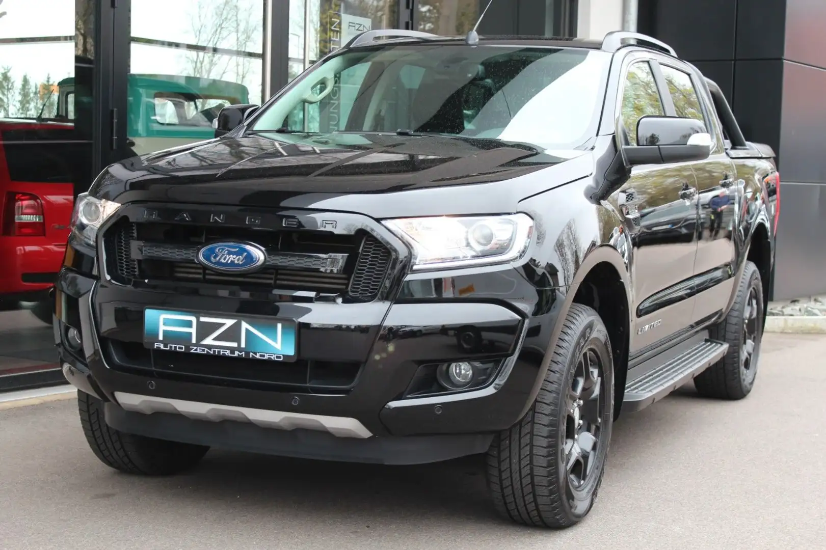 Ford Ranger 4x4 Black Edition mit Top-Up-Cover Negro - 1