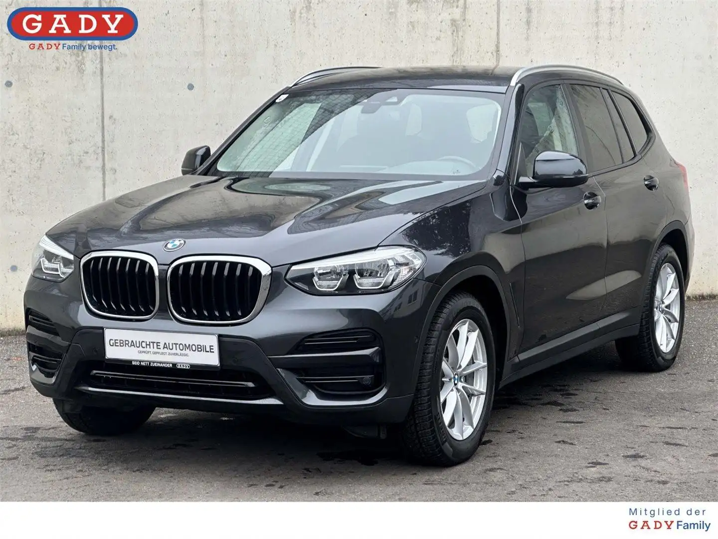 BMW X3 xDrive20d Gris - 1