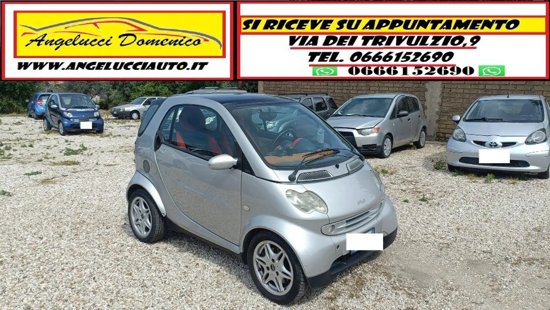 smart forTwo 600 smart & passion (40 kW) Gris - 1
