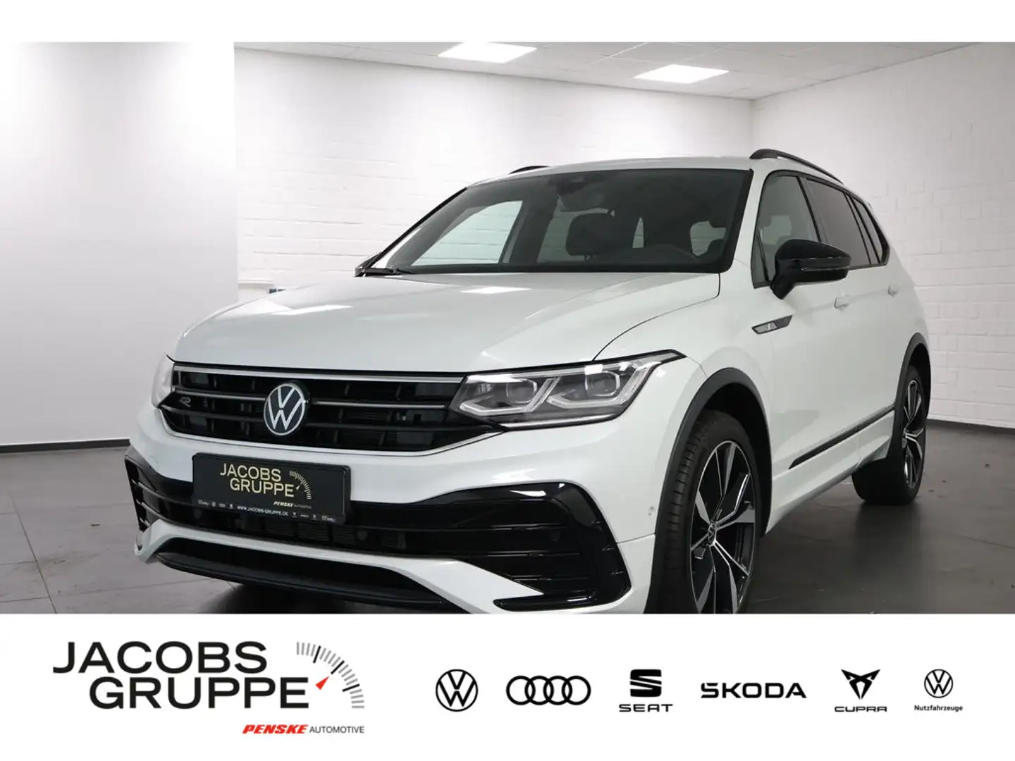 Volkswagen Tiguan Allspace 2.0 TDI 4M R-Line "Black Style" Weiß - 1