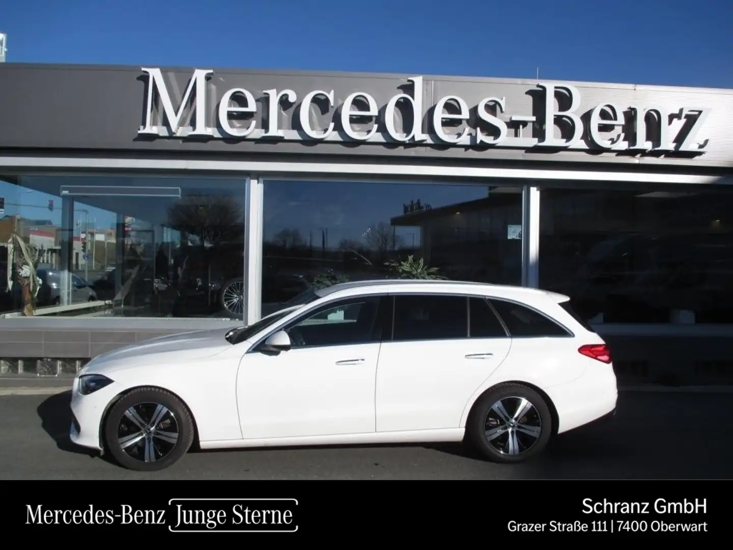 Mercedes-Benz C 220 d 4MATIC T-Modell Avantgarde Bílá - 1