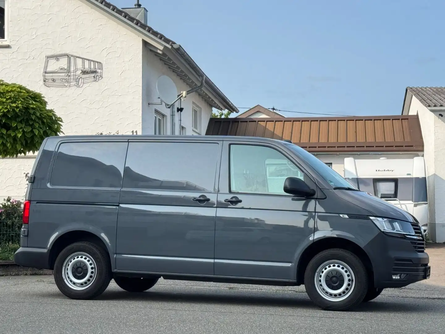 Volkswagen T6 Transporter T6.1 Transporter Kasten|150 PS|AHK|Tempomat|1.Hd Grau - 2