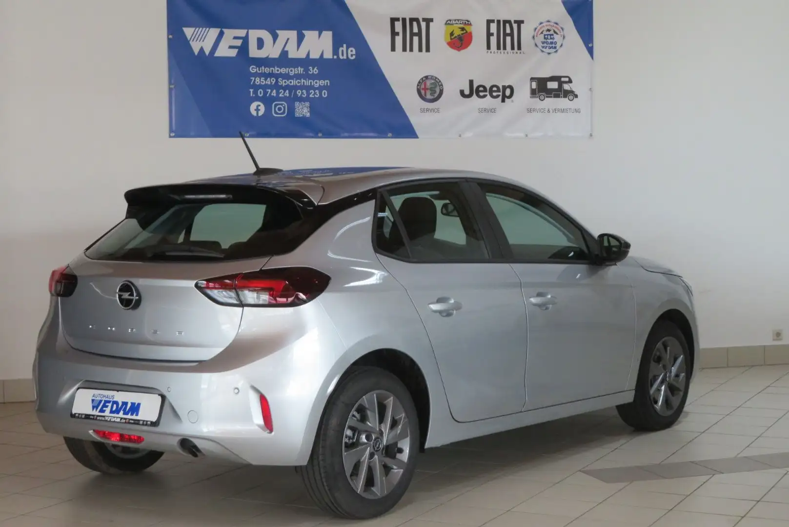 Opel Corsa 1.2 Edition 100PS *Sitzh,LED* Silber - 2