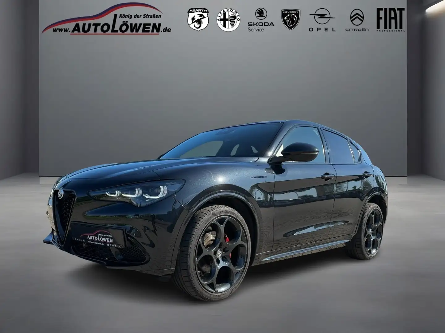 Alfa Romeo Stelvio 2.2 JTDM Competizione Q4 (EURO 6d) Noir - 1