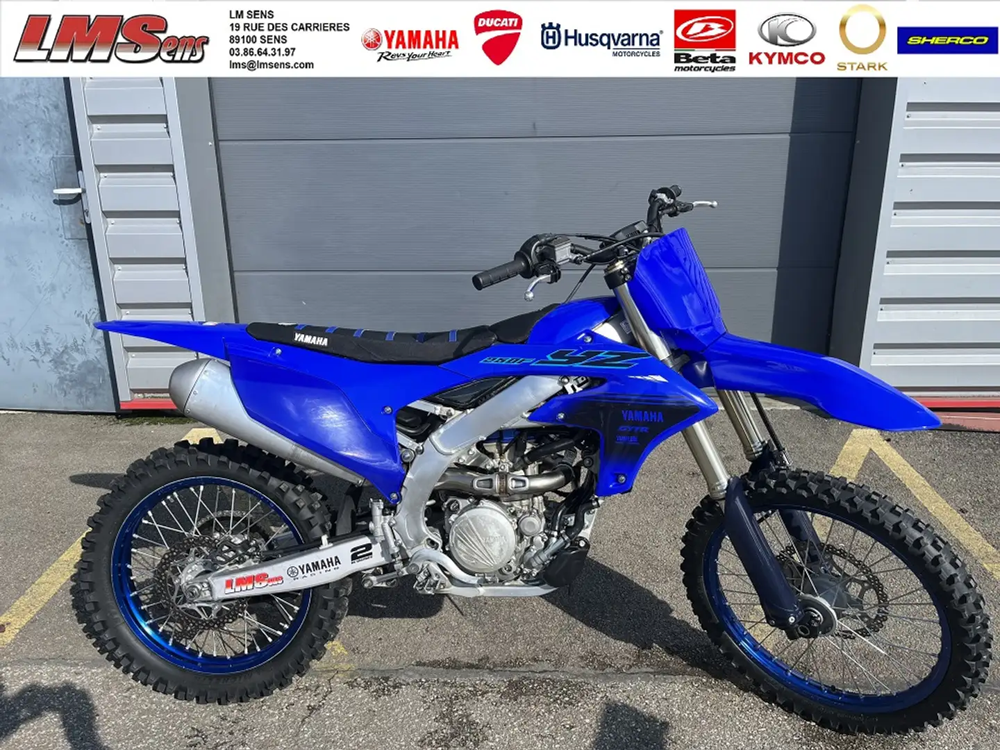 Yamaha YZ 250 Blau - 1