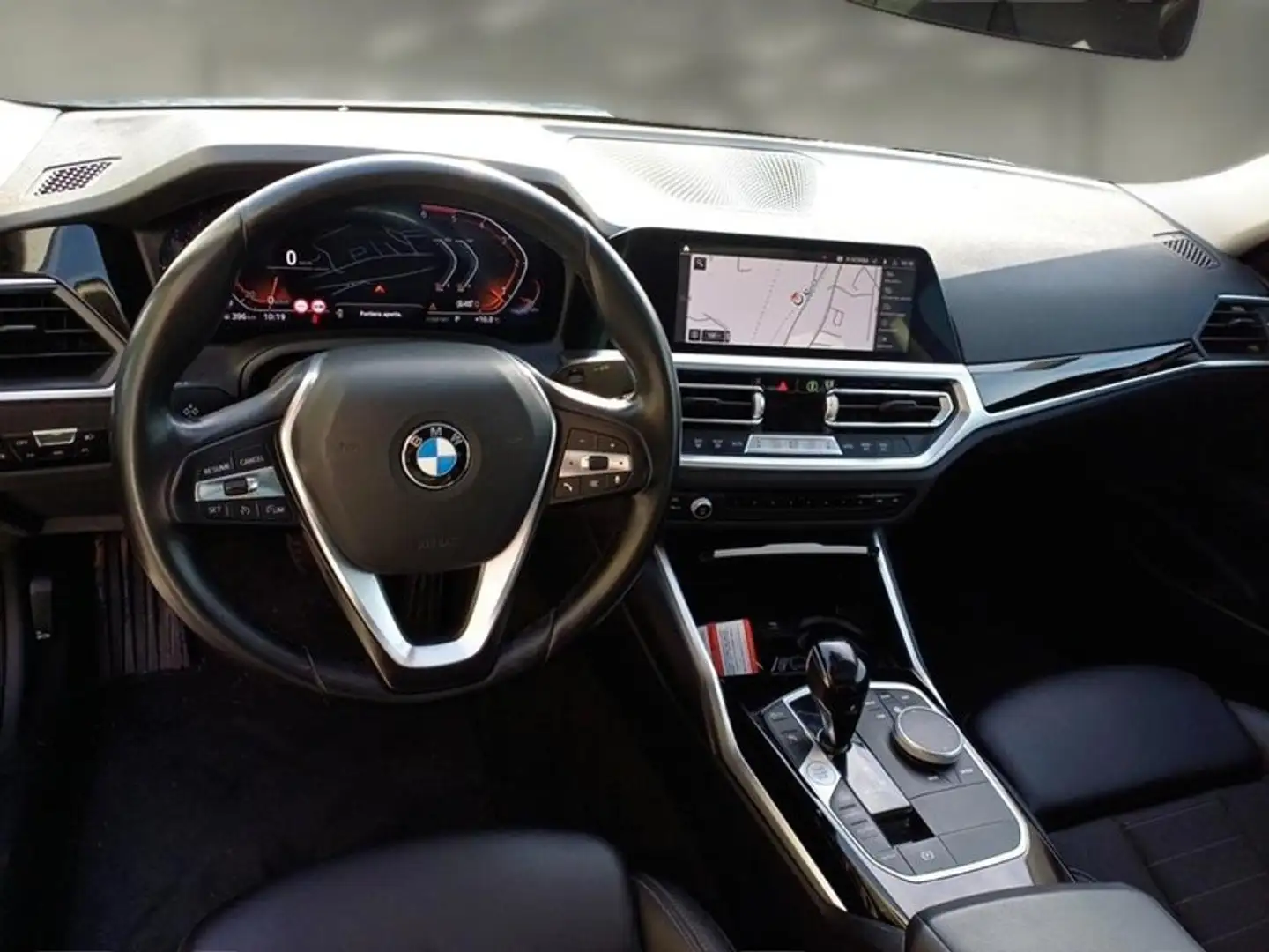 BMW 420 420d 48V xDrive Coupé Sport Blanc - 2