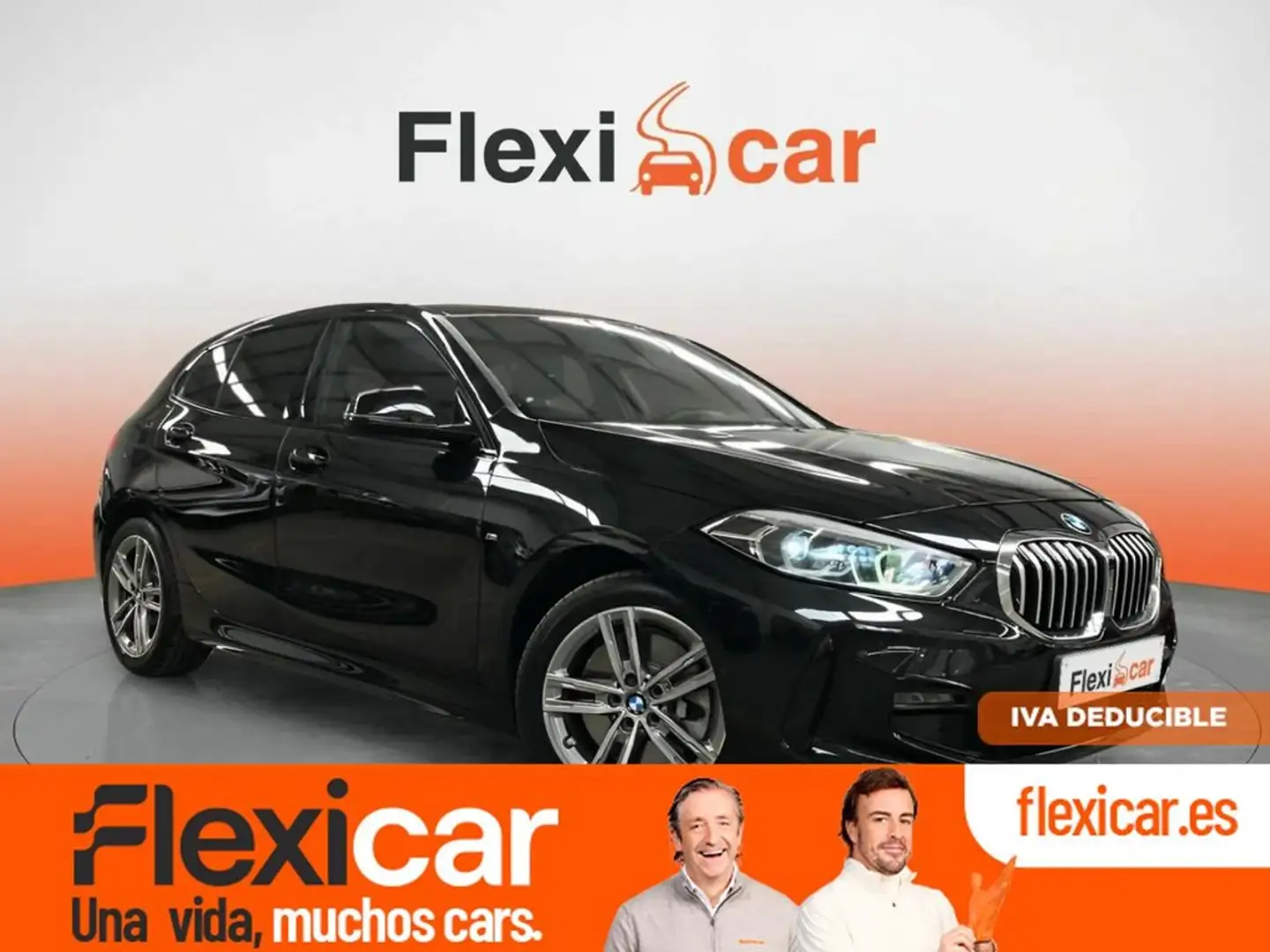 BMW 120 120dA Negro - 1