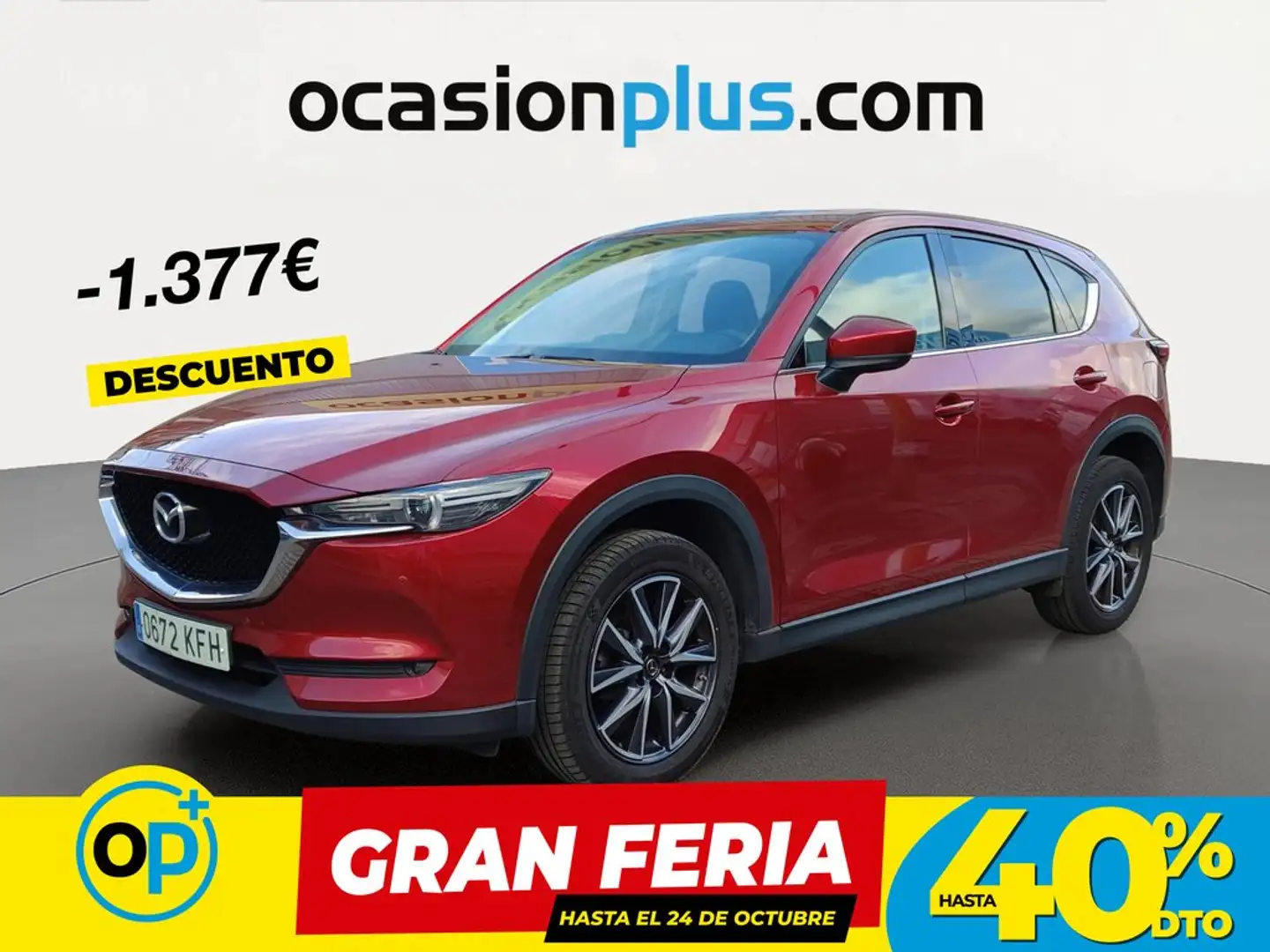 Mazda CX-5 2.0 Zenith 4WD 118kW Rojo - 1
