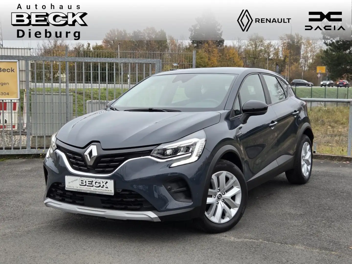 Renault Captur Zen TCe 90 | Allwetter,Klima.USB,LED-Tagfahrlicht, Bleu - 1