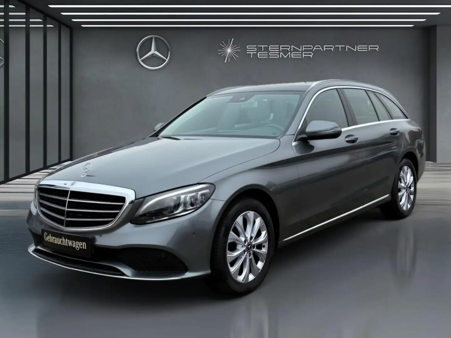 Mercedes-Benz C 220 d T PANO KAMERA MULTIBEAM EXCLUSIVE Exter. Grau - 1