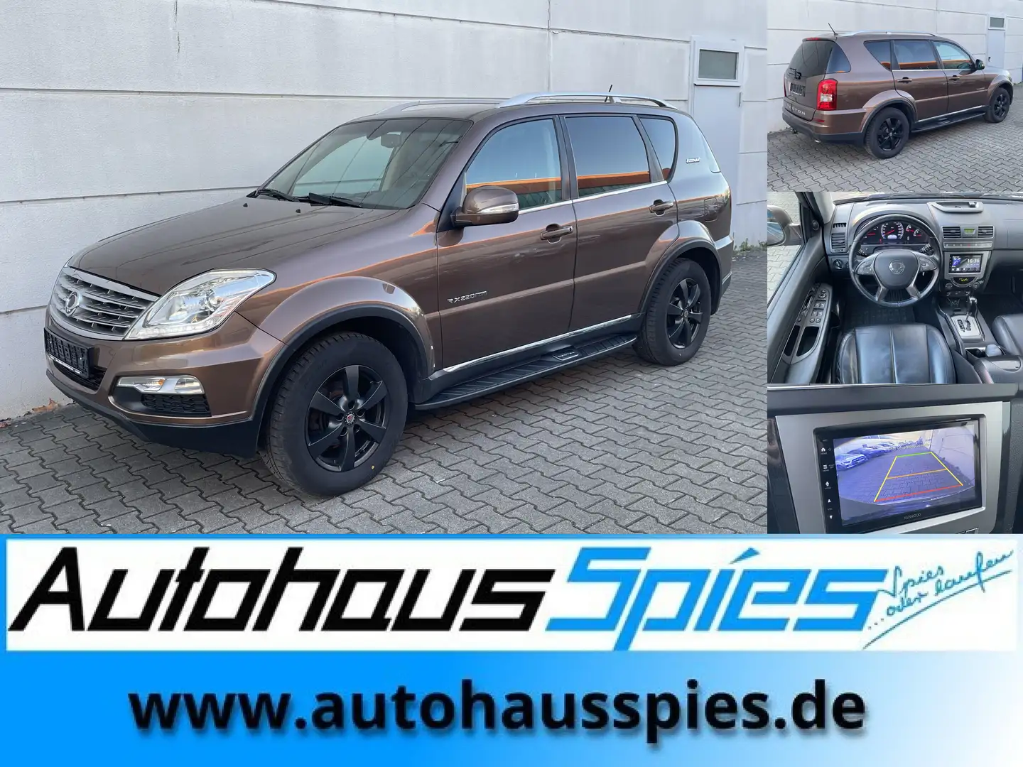SsangYong Rexton W 2,2 E-XDI AT 4WD Sapphire # 7-SITZER # AHK RKam Braun - 1