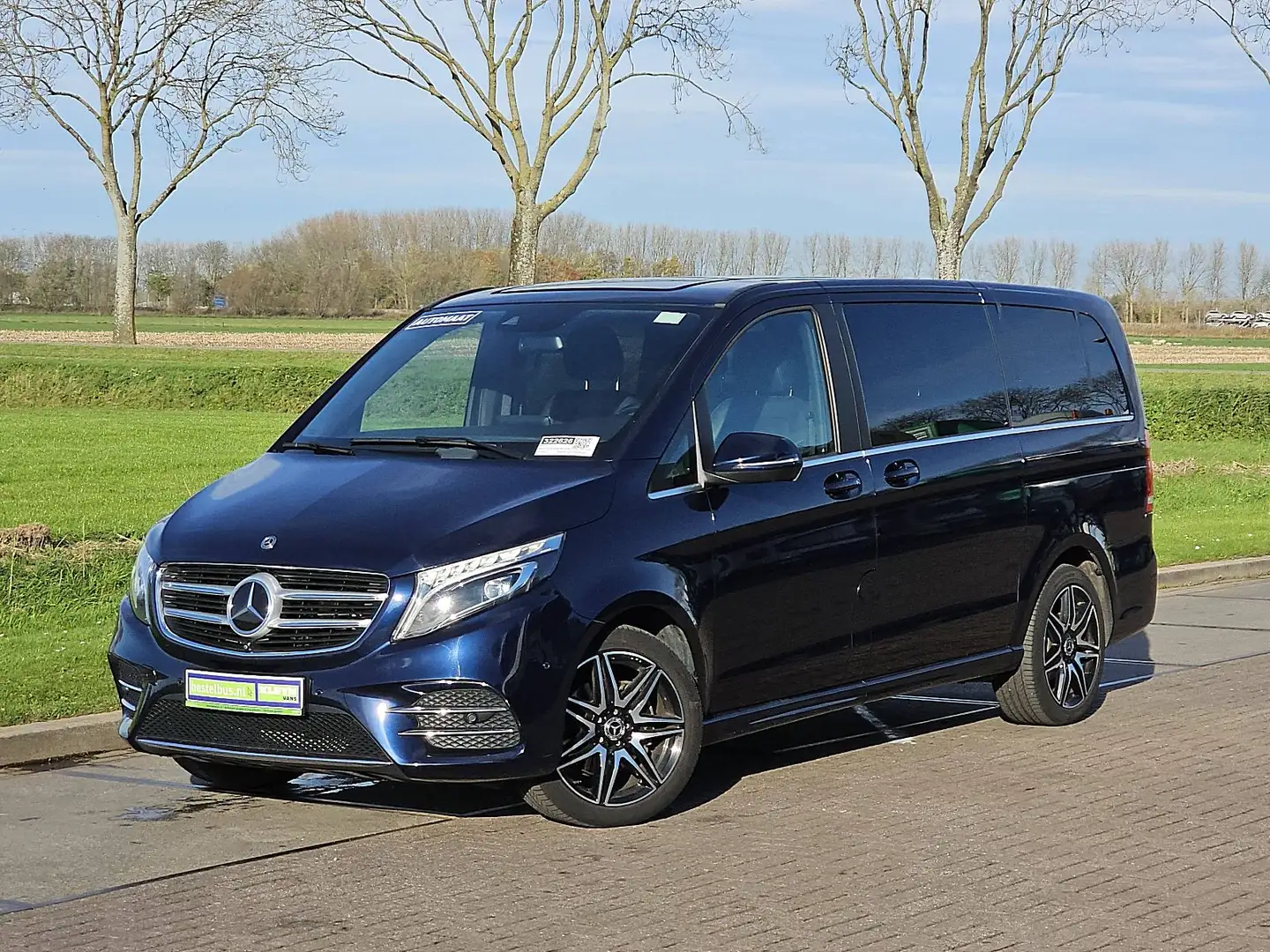 Mercedes-Benz V 250 CDI L2 Dubbel Cabine AMG Blauw - 2