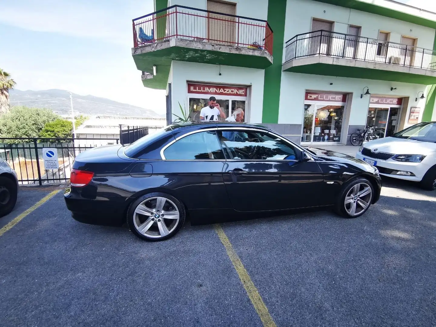 BMW 330 Serie 3 E93 Cabrio 330d Cabrio Msport Noir - 2
