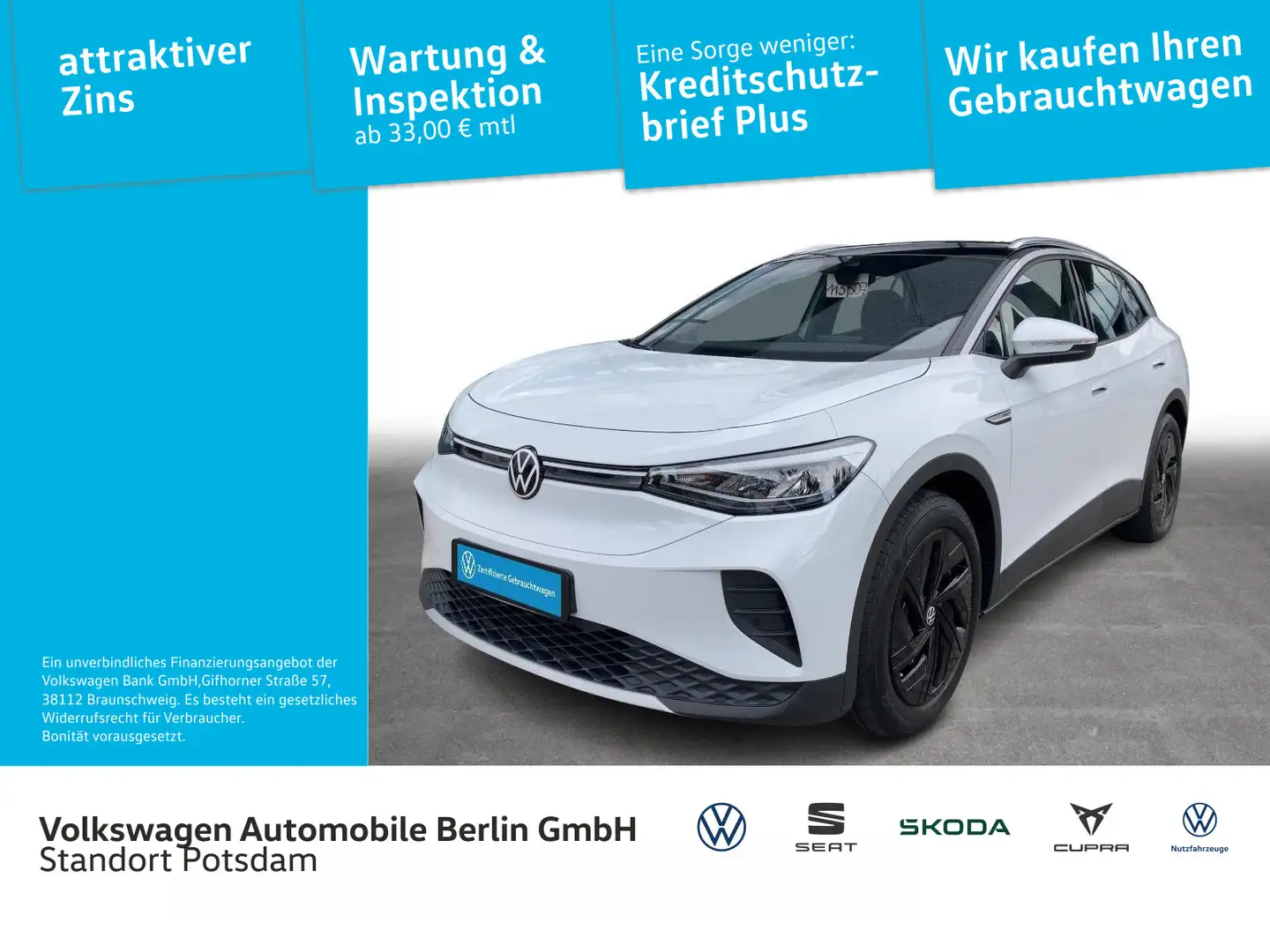 Volkswagen ID.4 Pro Performance Blanco - 1