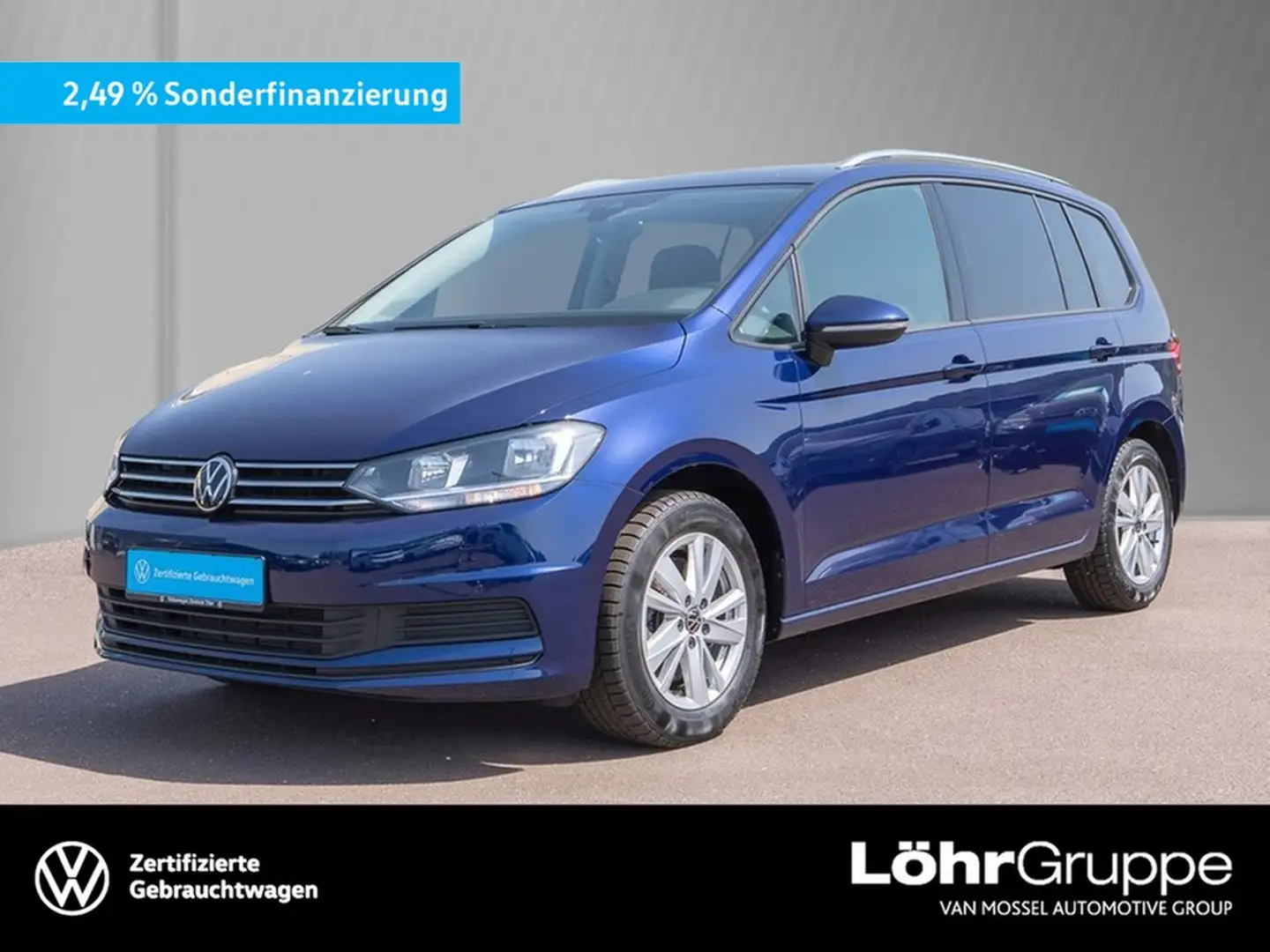 Volkswagen Touran 1.5 TSI DSG Comfortline AHK, Navi, WWV Blu/Azzurro - 1