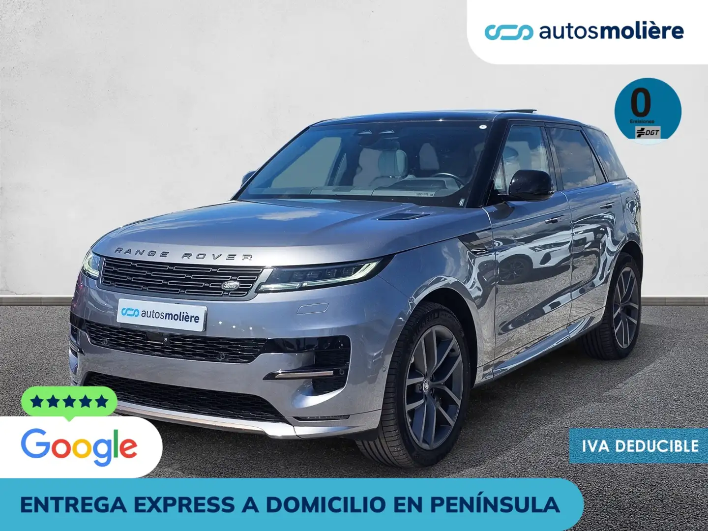 Land Rover Range Rover Sport 3.0 i6 PHEV SE 440 Gris - 1