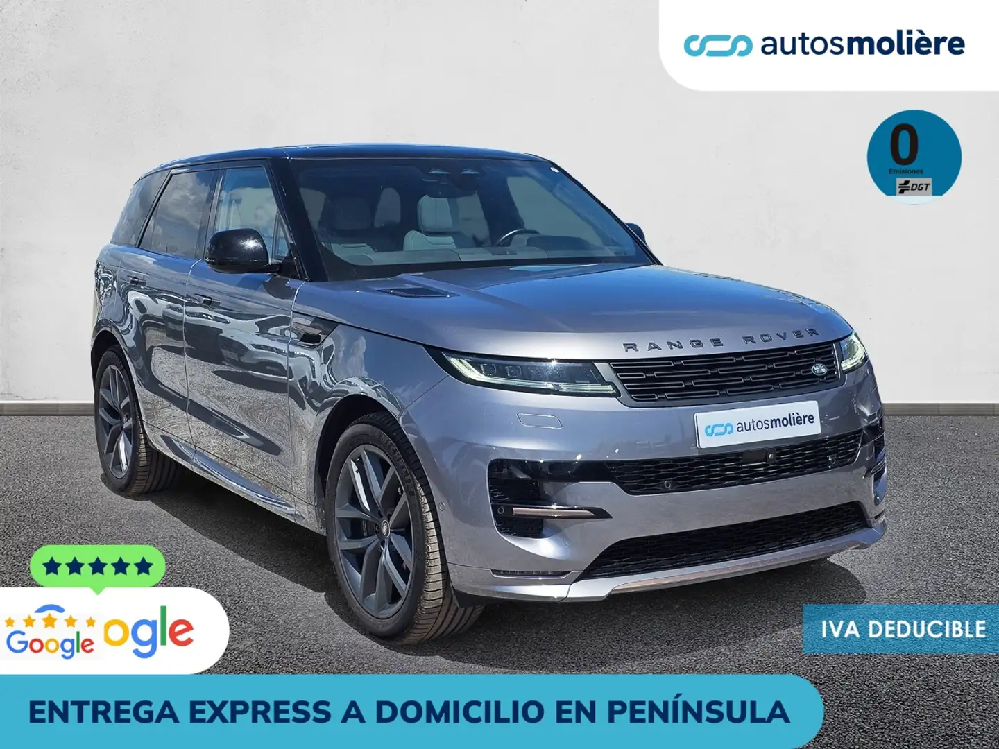 Land Rover Range Rover Sport 3.0 i6 PHEV SE 440 Gris - 2