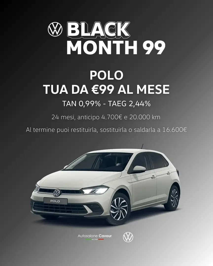 Volkswagen Polo Polo 1.0 TSI Edition Plus Bianco - 2