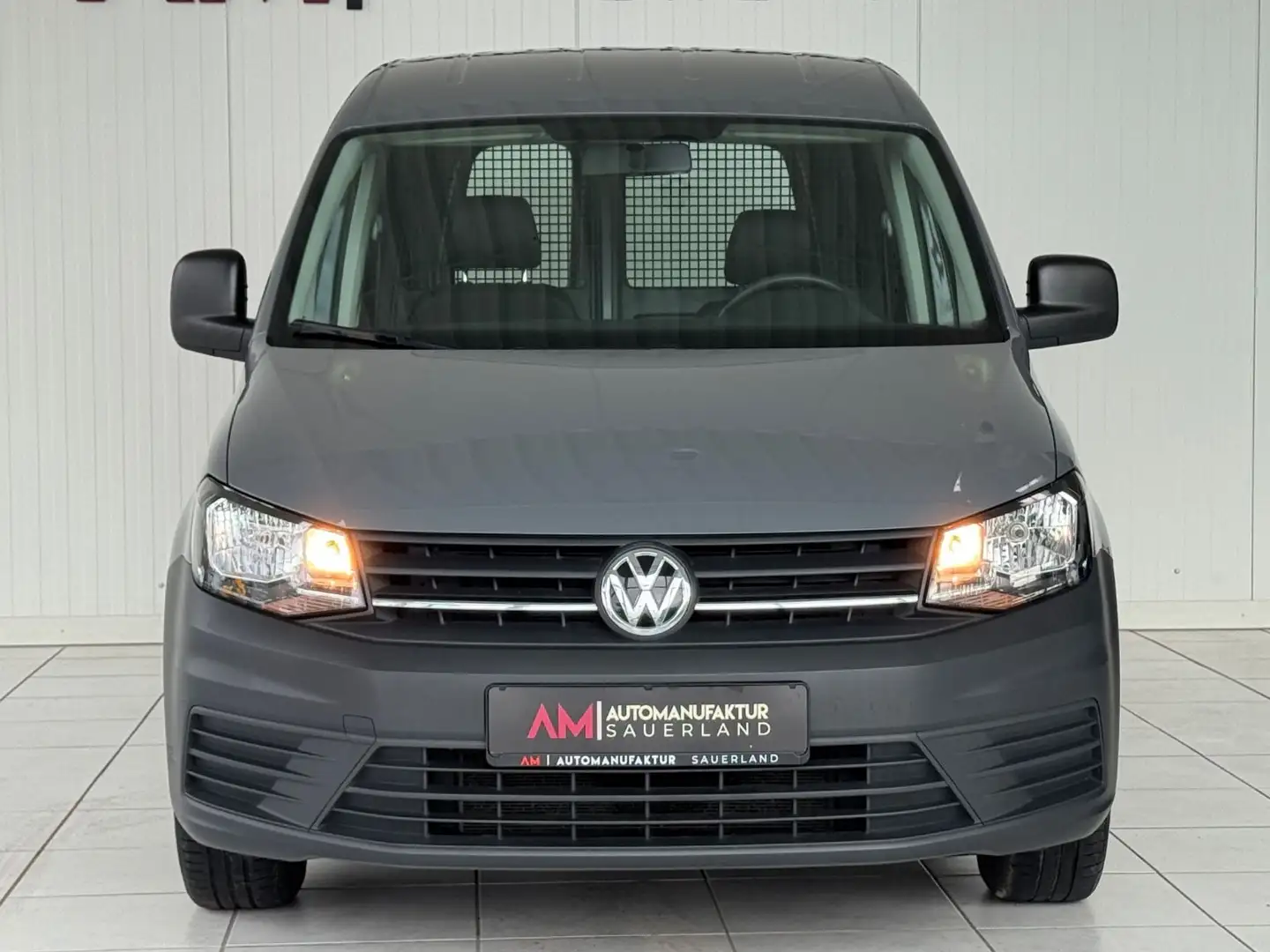 Volkswagen Caddy Nfz Kasten BMT*AHK*Scheibe* Grau - 2