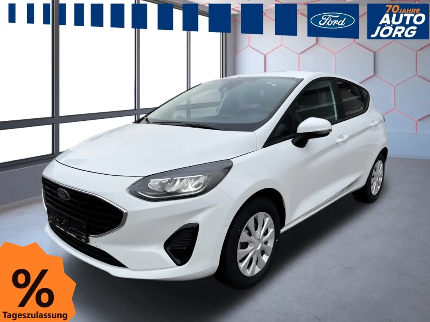 Ford Fiesta Cool & Connect 100PS EU6d *Easy-Parking-Pak.*Winte Weiß - 1