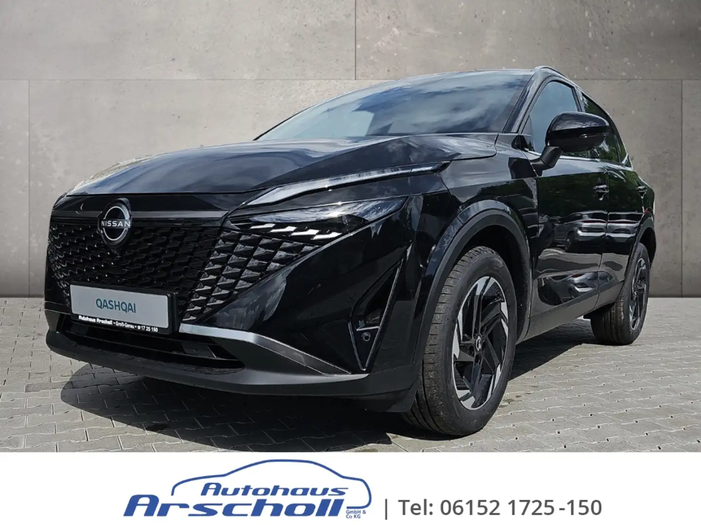 Nissan Qashqai N-Connecta MY24 Mild Hybrid Navi 360 Kamera LED Ap Zwart - 1